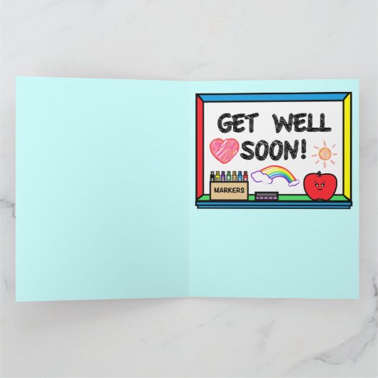 Lernen Sie bald einen Lehrer von Class AppLarge ke Karte (Innenseite)