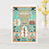 Lernen Sie bald heidnisch wiccan heilsamen Symbole Karte (Gelbe Blume)