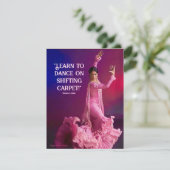 Lernen Sie, beim Umdrehen des Teppichs zu tanzen (Stehend Vorderseite)