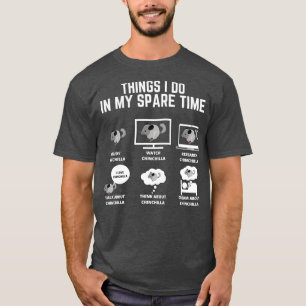 Lernen Sie Chinchilla Dinge, die ich in meiner Fre T-Shirt