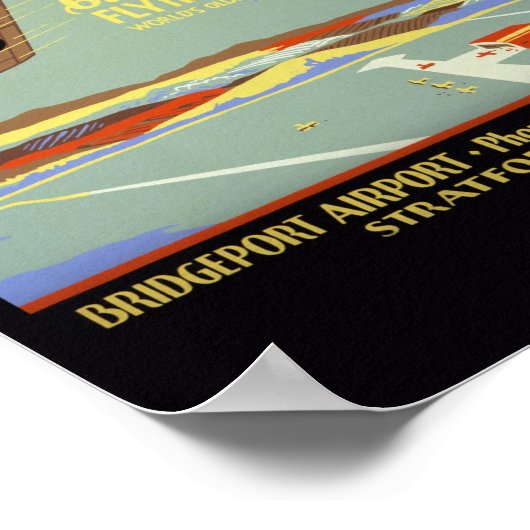 Lernen Sie Curtiss-Wright Flying Service zu fliege Poster (Ecke)