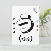 Lernen Sie das japanische Art Colour Flashcards Sp Einladung (Stehend Vorderseite)