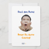 Lernen Sie das japanische Art Colour Flashcards Sp Einladung (Rückseite)