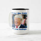 Lernen Sie die Tasse zu lachen (Vorderseite Links)