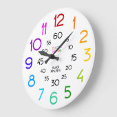 Lernen Sie die Uhr im Klassenzimmer für Kinder zu (Winkel)
