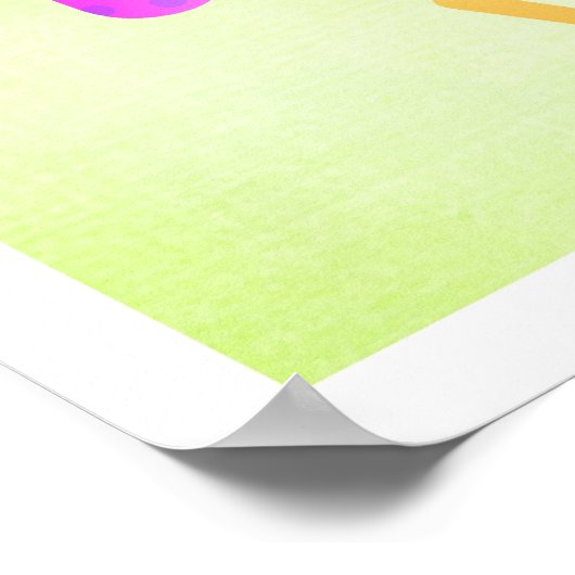 Lernen Sie Ihr ABC-Poster Poster (Ecke)