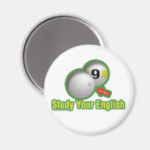 Lernen Sie Ihr Englisch Magnet (Vorderseite/Rückseite)