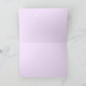 Lernen Sie Ihre Flügel zu verwenden (Rumi-Zitat) Karte (Innenseite)