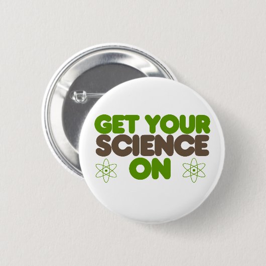 Lernen Sie Ihre Wissenschaft über Button (Vorne & Hinten)