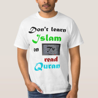 Lernen Sie Islam auf Quran T-Shirt