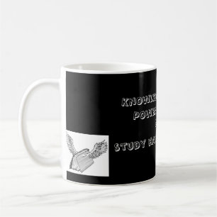 Lernen Sie und seien Sie schlecht Kaffeetasse