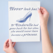 Lernen Sie vom Kinderschuh Flyer (Hand)