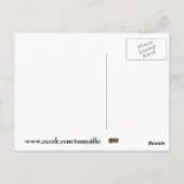 Lernen Sie vom Kinderschuh Postkarte (Rückseite)