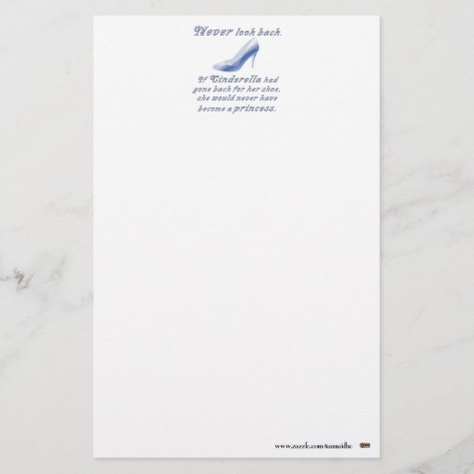 Lernen Sie von Aschenputtel Briefpapier (Vorderseite)