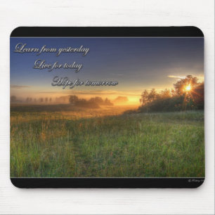 Lernen Sie von gestern…. mousepad