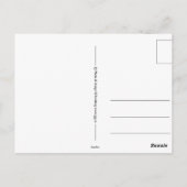 Lernen Sie von gestern.... Postkarte (Rückseite)