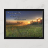 Lernen Sie von gestern.... Postkarte (Vorderseite)