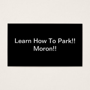 Lernen Sie, wie man Idioten parkt