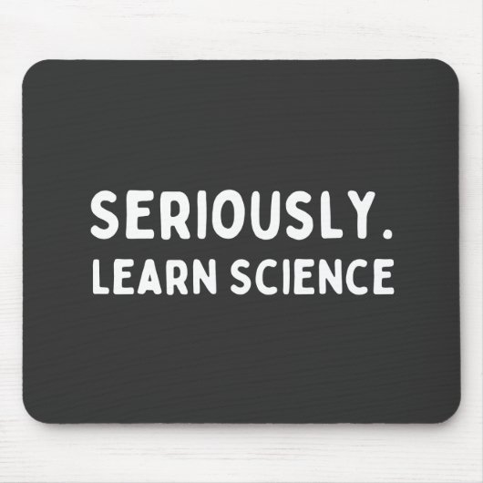 Lernen Sie Wissenschaft Mousepad (Vorne)