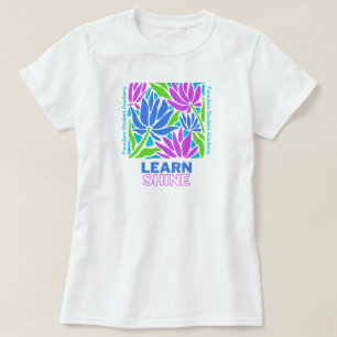Lernen Sie zurück zum Schullehrer T-Shirt