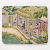 Lernen über Seidenraupen Mousepad (Vorne)