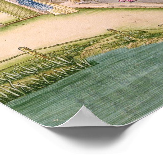 Lernen über Seidenraupen Poster (Ecke)