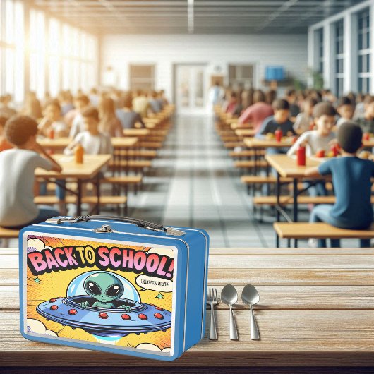 Lernen unter Menschen Metall Brotdose