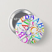Lernen von Ihrem ABCs Button (Vorne & Hinten)
