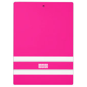 Lernen von Zahlen Klemmbrett (Rückseite)