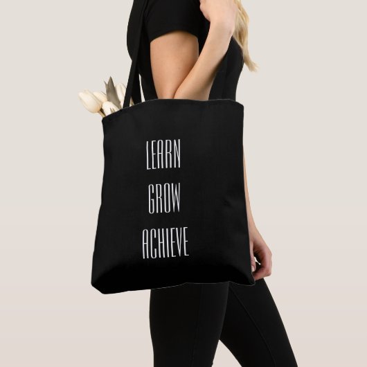 Lernen, wachsen, einfache Erfolgsrezepte erreichen Tasche (Von Nahem)