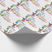 Lernen wachsen geschenkpapier (Ecke)