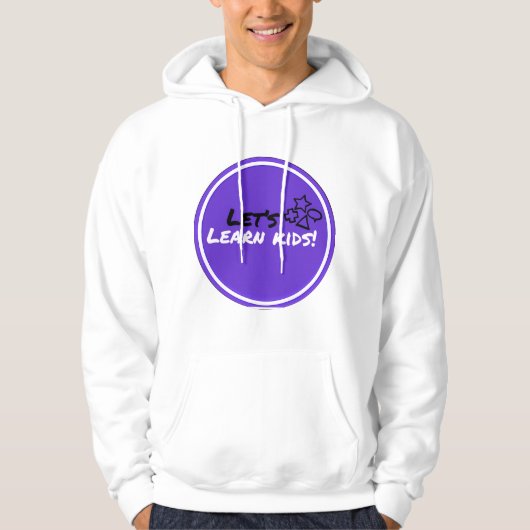Lernen wir Kinder! Youtube Merchandise Hoodie (Vorderseite)