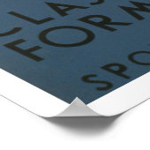 Lernen, WPA 1940 zu schwimmen Poster (Ecke)