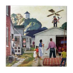 Lernen zu fliegen fliese