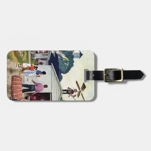 Lernen zu fliegen gepäckanhänger (Vorderseite horizontal)