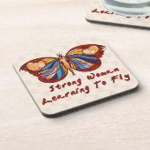 Lernen zu fliegen getränkeuntersetzer (Linke Seite)