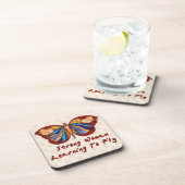 Lernen zu fliegen getränkeuntersetzer (Rechte Seite)