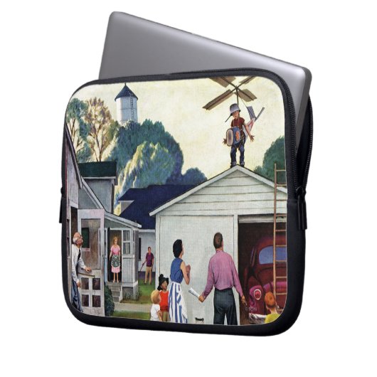 Lernen zu fliegen laptopschutzhülle (Vorderseite Links)