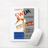 Lernen zu schwimmen mousepad (Mit Mouse)