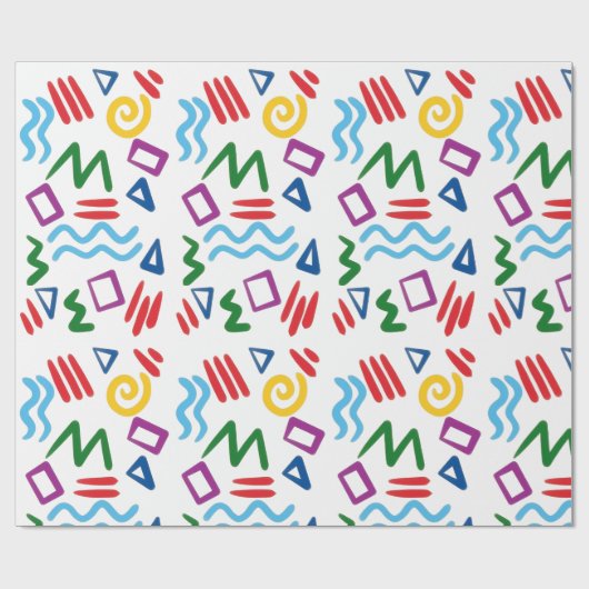 Lernendes Kinder-Geschenkpapier Geschenkpapier (Flach)