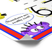 LERNSTELLE - LERNNUMMER 1-10 POSTER (Ecke)