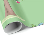 Lernstruktur mit Büchern Geschenkpapier (Rolleneckpunkt)