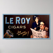 Leroy Cigars Poster (Vorne)