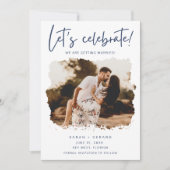 Ler's Celebrate Foto Wedding Save the Date (Vorderseite)