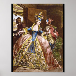 Les Adieux', Jean Michel Moreau_Engravings Poster