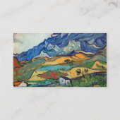 Les Alpilles (F724) Van Gogh Fine Art Visitenkarte (Rückseite)