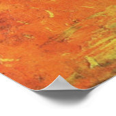 Les Alyscamps, Autumn Leaves von Vincent van Gogh Poster (Ecke)