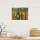 Les Alyscamps, avenue in Arles Poster (Küche)