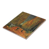 Les Alyscamps (Friedhof) von Vincent van Gogh Fliese (Seite)