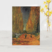 Les Alyscamps (Friedhof) von Vincent van Gogh Karte (Gelbe Blume)